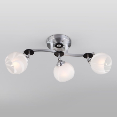 Потолочный светильник Eurosvet Polo 9643/3 серебряный