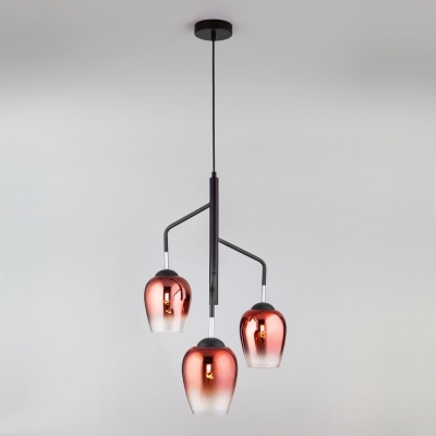 Светильник Eurosvet Record 50086/3 хром;черный