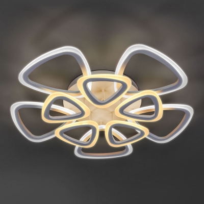 Светодиодная люстра Eurosvet Areo 90216/10 белый Светодиодная люстра Eurosvet Areo 90216/10 белый