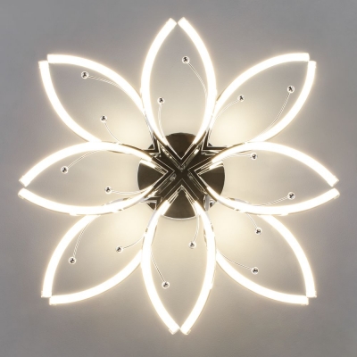 Светодиодная люстра Eurosvet Fiona 90092/8 хром Светодиодная люстра Eurosvet Fiona 90092/8 хром