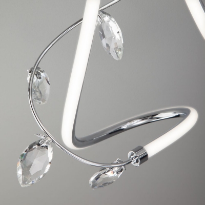 Светодиодная люстра Eurosvet Irvine 90106/7 хром Светодиодная люстра Eurosvet Irvine 90106/7 хром