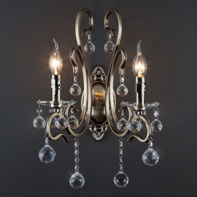 Двойное бра Eurosvet Ernin 12505/2 античная бронза Двойное бра Eurosvet Ernin 12505/2 античная бронза