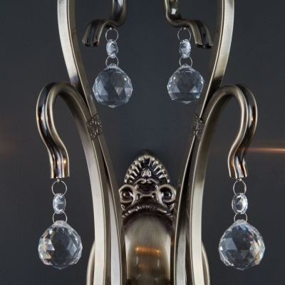 Двойное бра Eurosvet Ernin 12505/2 античная бронза Двойное бра Eurosvet Ernin 12505/2 античная бронза