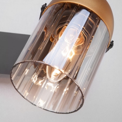 Двойное бра Eurosvet Mars 20122/2 черный;серый