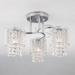 Хрустальная люстра Eurosvet Bonnie 30137/3 хром