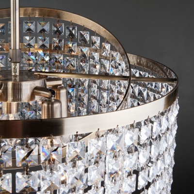 Хрустальная люстра Eurosvet Leoni 10090/5 хром