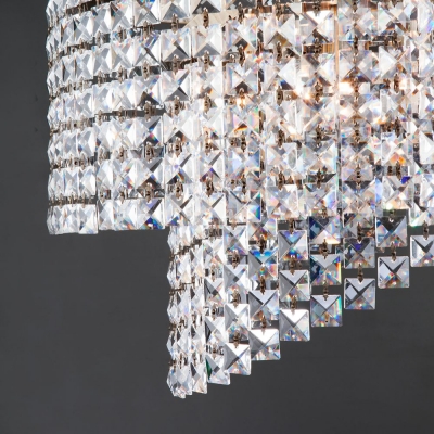 Хрустальная люстра Eurosvet Leoni 10090/5 хром