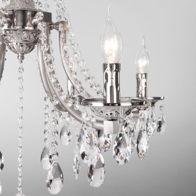 Люстра Bogate's Liguria 314/6 никель