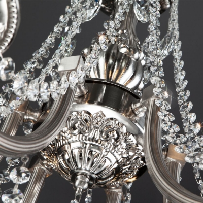 Люстра Bogate's Liguria 314/6 никель