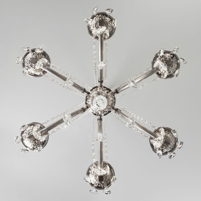 Люстра Bogate's Liguria 314/6 никель