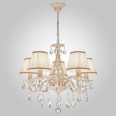 Люстра Eurosvet Amelia 10054/5 белый с золотом