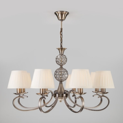 Люстра Eurosvet Tessa 60089/8 античная бронза