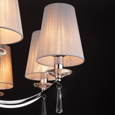 Люстра Eurosvet Valery 60079/8 хром Люстра Eurosvet Valery 60079/8 хром