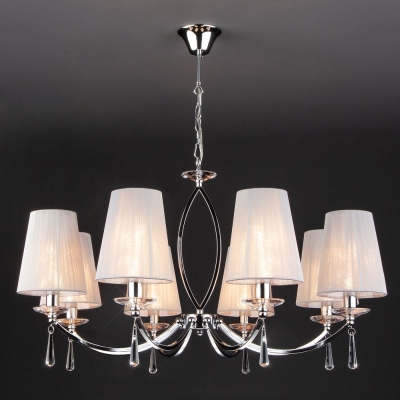 Люстра Eurosvet Valery 60079/8 хром Люстра Eurosvet Valery 60079/8 хром