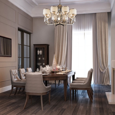 Люстра Eurosvet Zaffiro 10099/8 хром Люстра Eurosvet Zaffiro 10099/8 хром