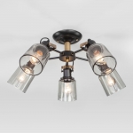 Люстра потолочная Eurosvet Astor 70111/5 античная бронза;черный