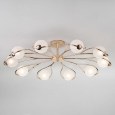 Люстра потолочная Eurosvet Camomile 70089/10 золото