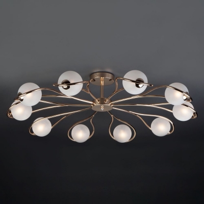 Люстра потолочная Eurosvet Camomile 70089/10 золото