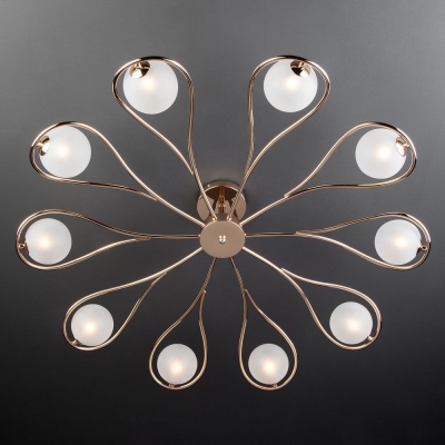 Люстра потолочная Eurosvet Camomile 70089/10 золото