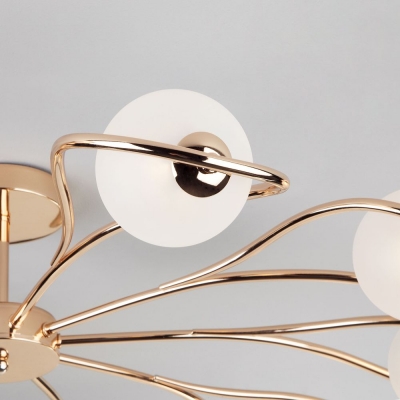 Люстра потолочная Eurosvet Camomile 70089/10 золото