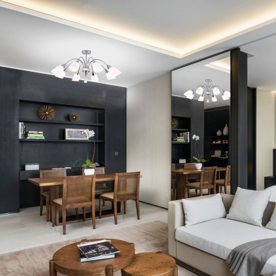 Люстра потолочная Eurosvet Ellene 30149/8 хром