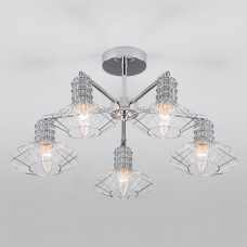 Люстра потолочная Eurosvet Tranello 70108/5 хром