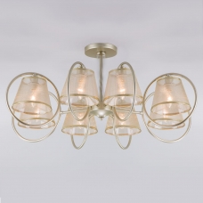 Люстра потолочная Eurosvet Volante 60093/8 перламутровое золото