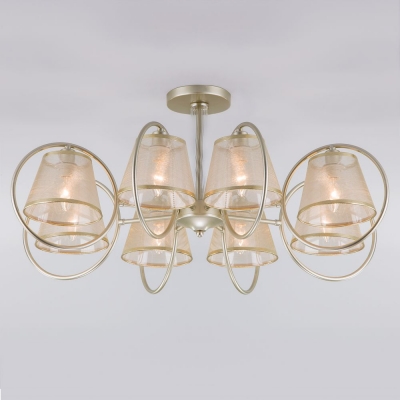 Люстра потолочная Eurosvet Volante 60093/8 перламутровое золото