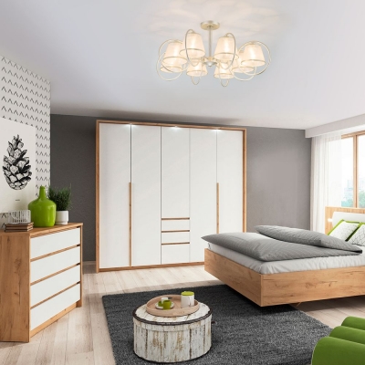 Люстра потолочная Eurosvet Volante 60093/8 перламутровое золото