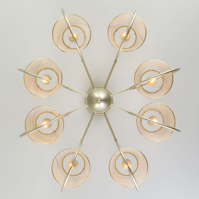 Люстра потолочная Eurosvet Volante 60093/8 перламутровое золото