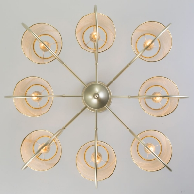 Люстра потолочная Eurosvet Volante 60093/8 перламутровое золото