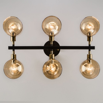 Люстра потолочная Eurosvet Wade 70103/6 чёрный Люстра потолочная Eurosvet Wade 70103/6 чёрный