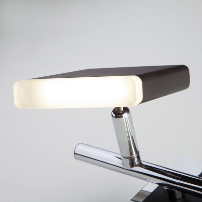 Настенный светильник Eurosvet Collin 20000/2 чёрный;хром