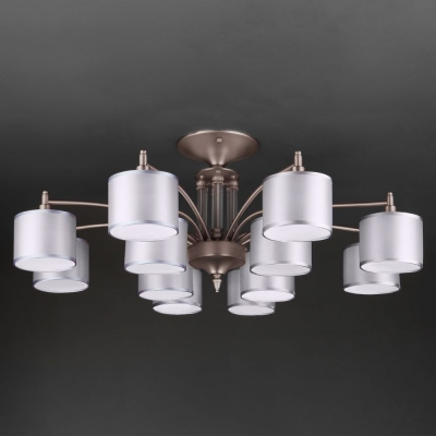 Потолочная люстра Eurosvet Adagio 60080/12 сатинированный никель Потолочная люстра Eurosvet Adagio 60080/12 сатинированный никель