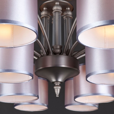 Потолочная люстра Eurosvet Adagio 60080/12 сатинированный никель Потолочная люстра Eurosvet Adagio 60080/12 сатинированный никель