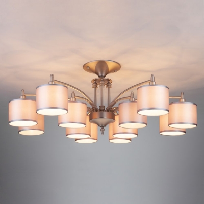 Потолочная люстра Eurosvet Adagio 60080/12 сатинированный никель Потолочная люстра Eurosvet Adagio 60080/12 сатинированный никель