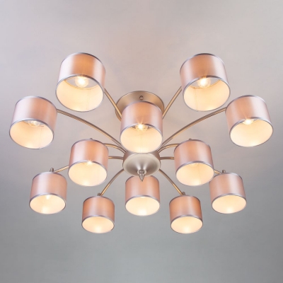 Потолочная люстра Eurosvet Adagio 60080/12 сатинированный никель Потолочная люстра Eurosvet Adagio 60080/12 сатинированный никель