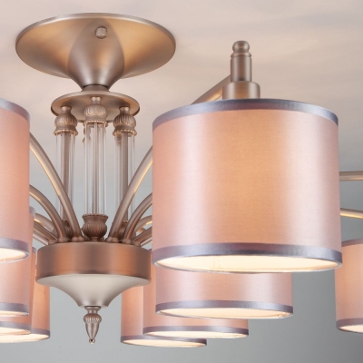 Потолочная люстра Eurosvet Adagio 60080/12 сатинированный никель Потолочная люстра Eurosvet Adagio 60080/12 сатинированный никель