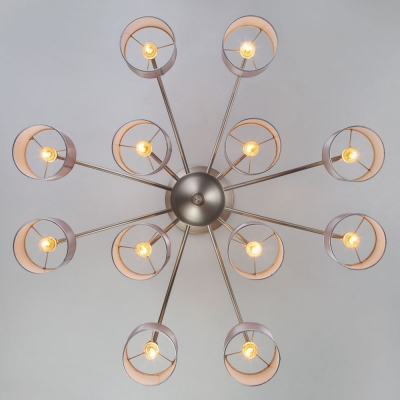 Потолочная люстра Eurosvet Adagio 60080/12 сатинированный никель Потолочная люстра Eurosvet Adagio 60080/12 сатинированный никель