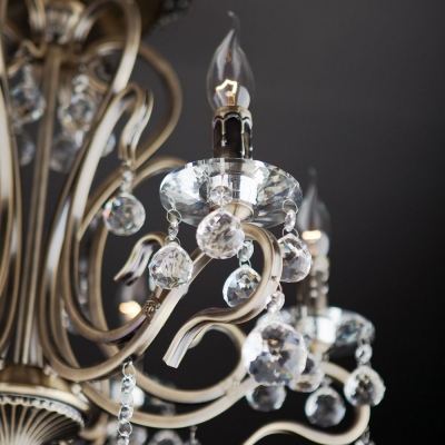 Потолочная люстра Eurosvet Ernin 12505/6 античная бронза