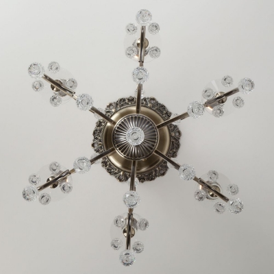 Потолочная люстра Eurosvet Ernin 12505/6 античная бронза