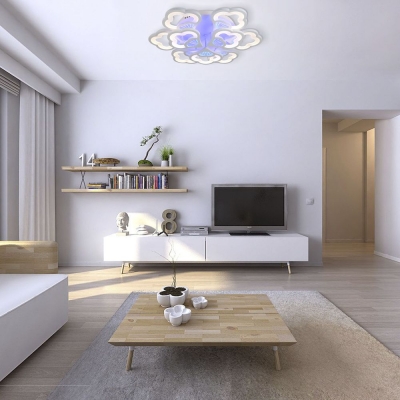 Светодиодная люстра Eurosvet Arctic 90141/9 белый Светодиодная люстра Eurosvet Arctic 90141/9 белый