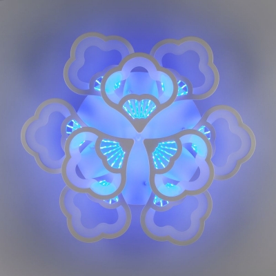 Светодиодная люстра Eurosvet Arctic 90141/9 белый Светодиодная люстра Eurosvet Arctic 90141/9 белый