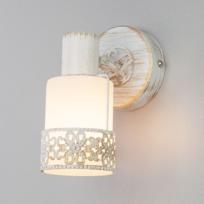 Бра Eurosvet Silvia 20025/1 белый с золотом