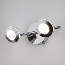 Двойное бра Eurosvet Rоund 20002/2 хром