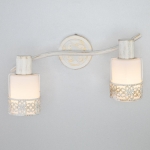 Двойное бра Eurosvet Silvia 20025/2 белый с золотом