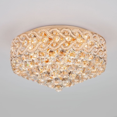 Хрустальная люстра Eurosvet Anika 3296/8 золото