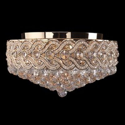 Хрустальная люстра Eurosvet Anika 3296/8 золото