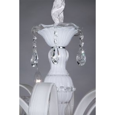 Люстра Bogate's Albertina 248/8 хром;белый Люстра Bogate's Albertina 248/8 хром;белый