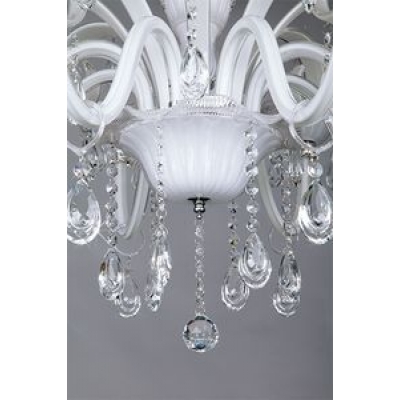 Люстра Bogate's Albertina 248/8 хром;белый Люстра Bogate's Albertina 248/8 хром;белый